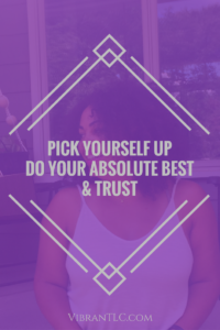 Dust yourself off and try again